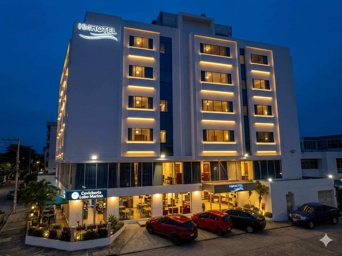 Fachada de HM HOTEL